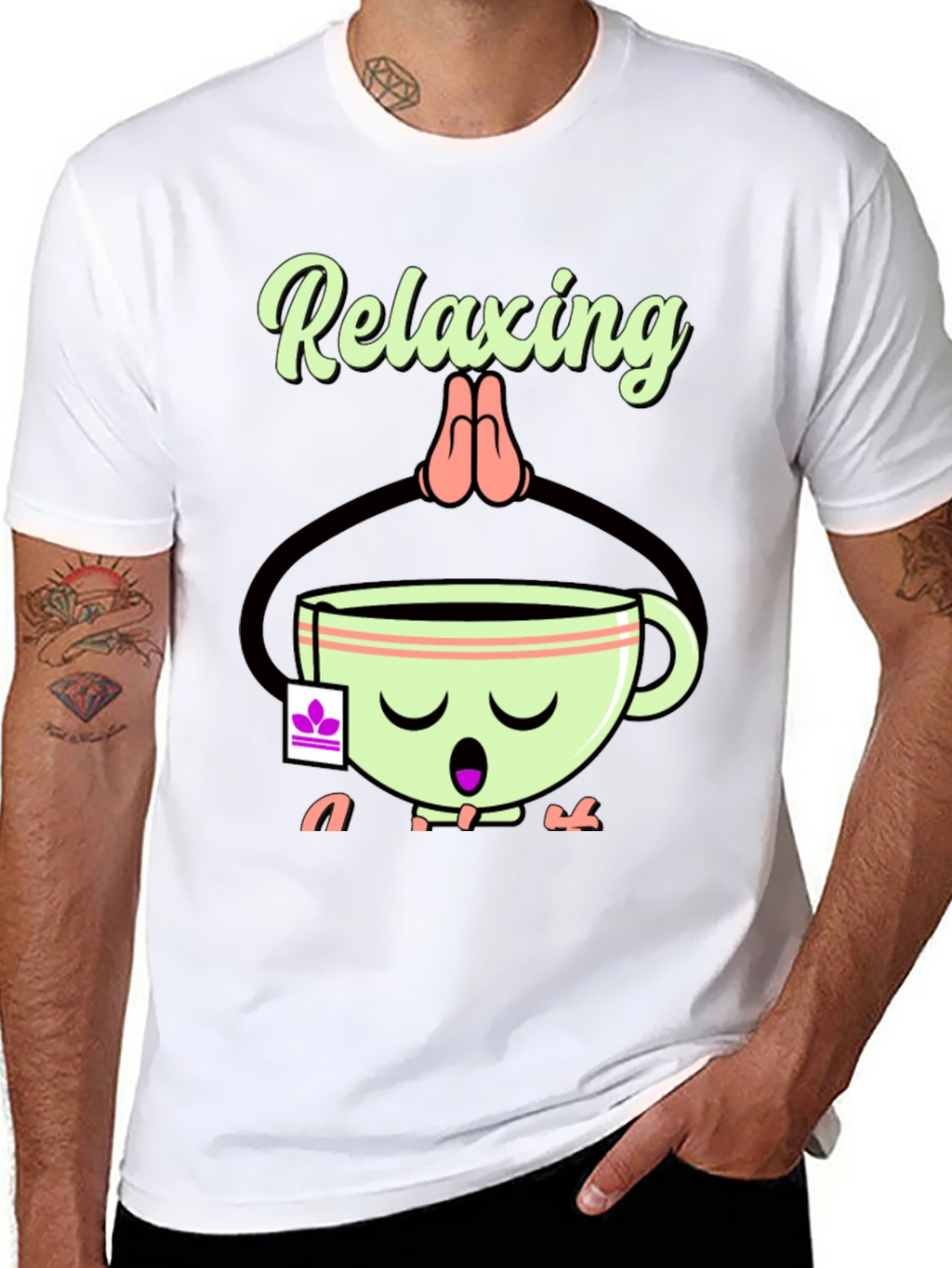 Relaxing Tea Cup Meditation T-Shirt