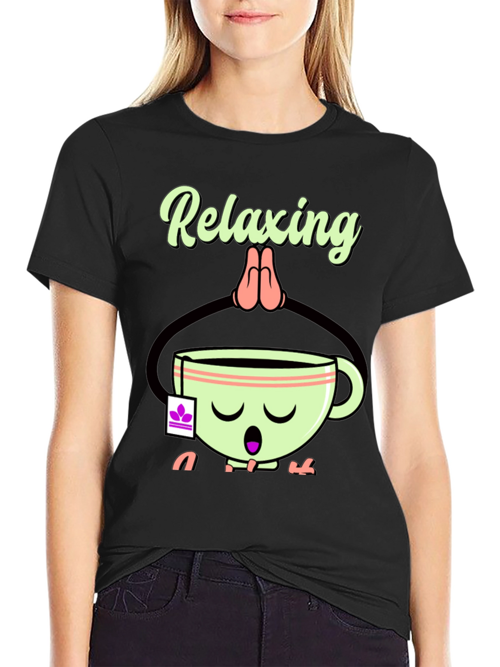 Relaxing Tea Cup Meditation T-Shirt