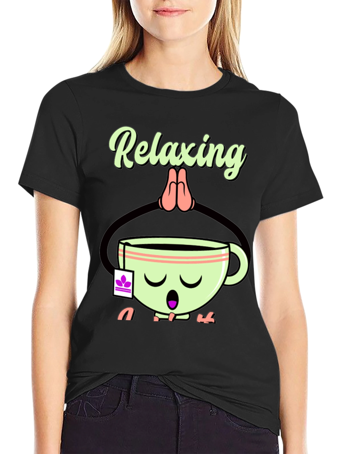 Relaxing Tea Cup Meditation T-Shirt