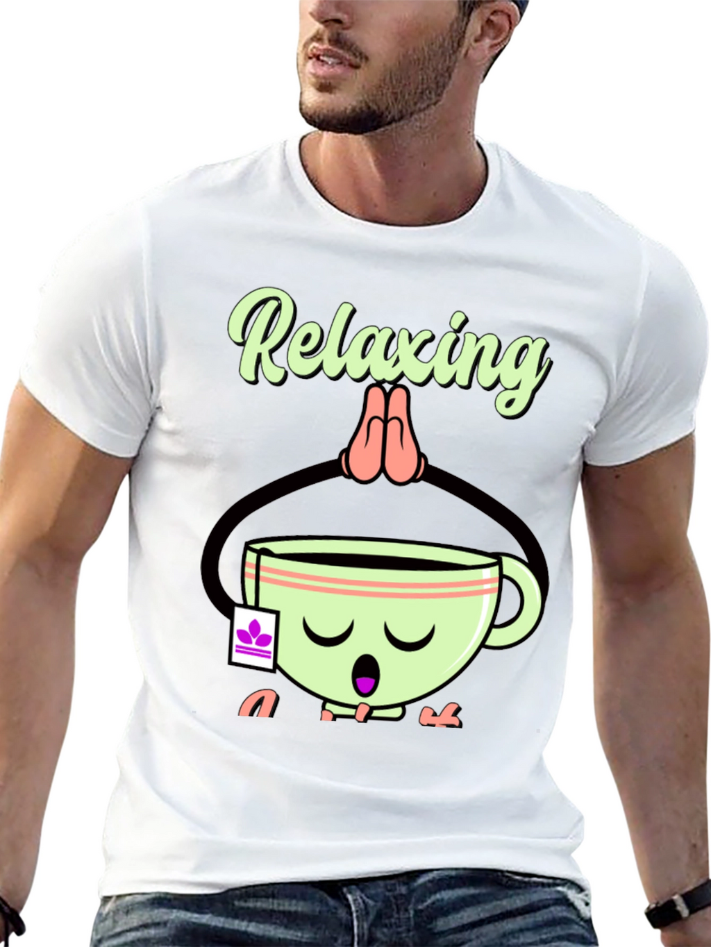 Relaxing Tea Cup Meditation T-Shirt