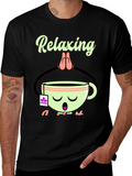 Relaxing Tea Cup Meditation T-Shirt