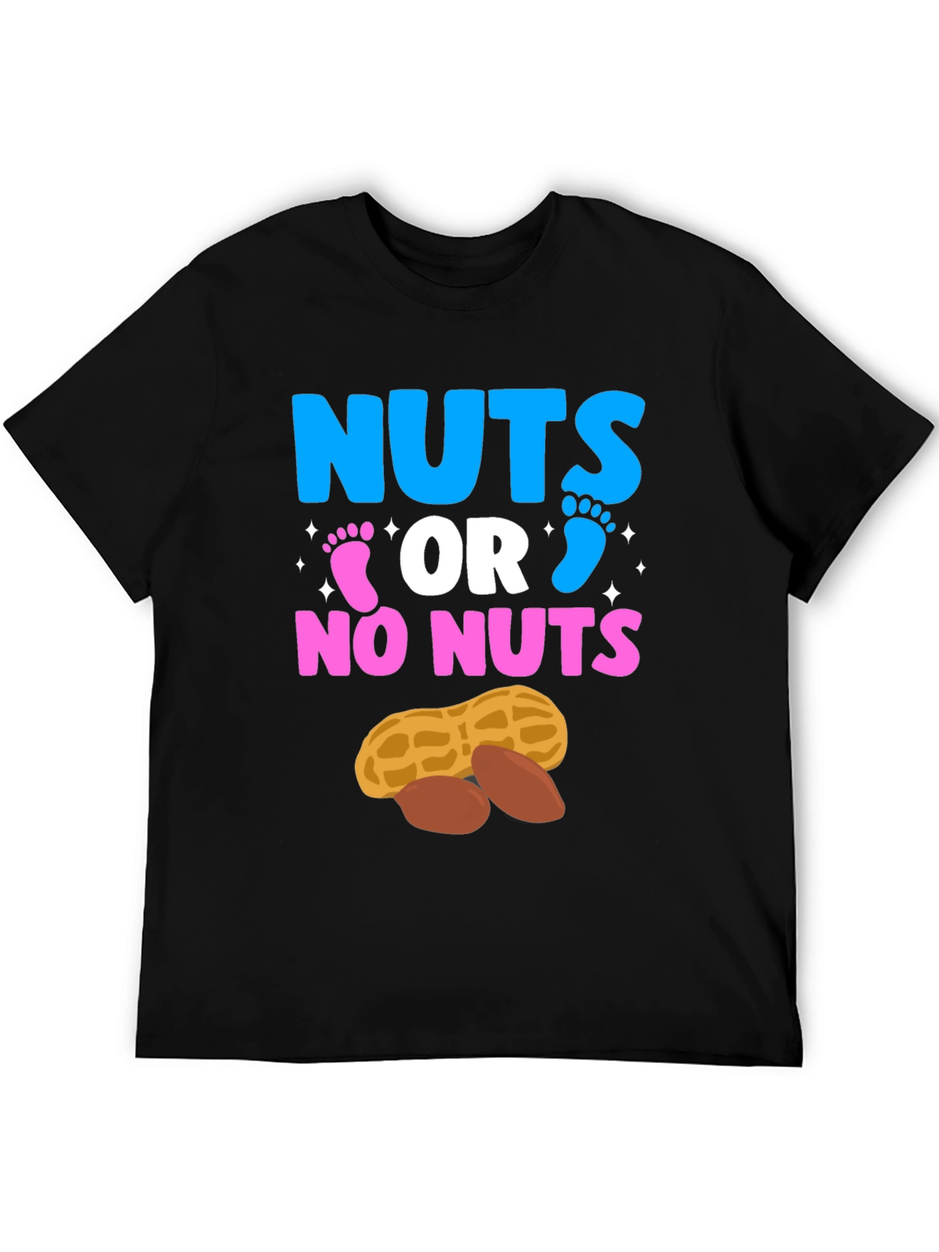 Nuts or No Nuts Gender Reveal T-Shirt