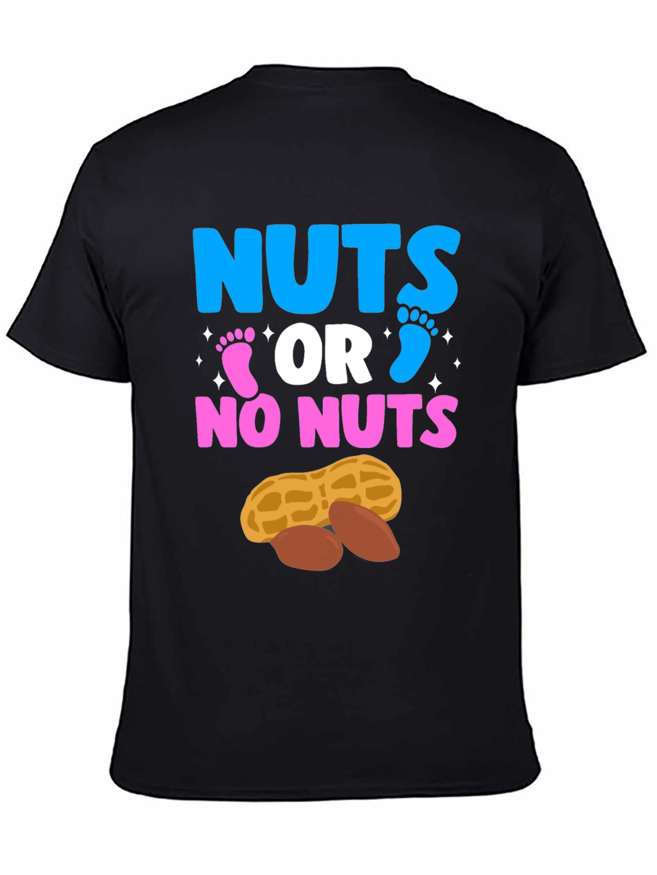 Nuts or No Nuts Gender Reveal T-Shirt