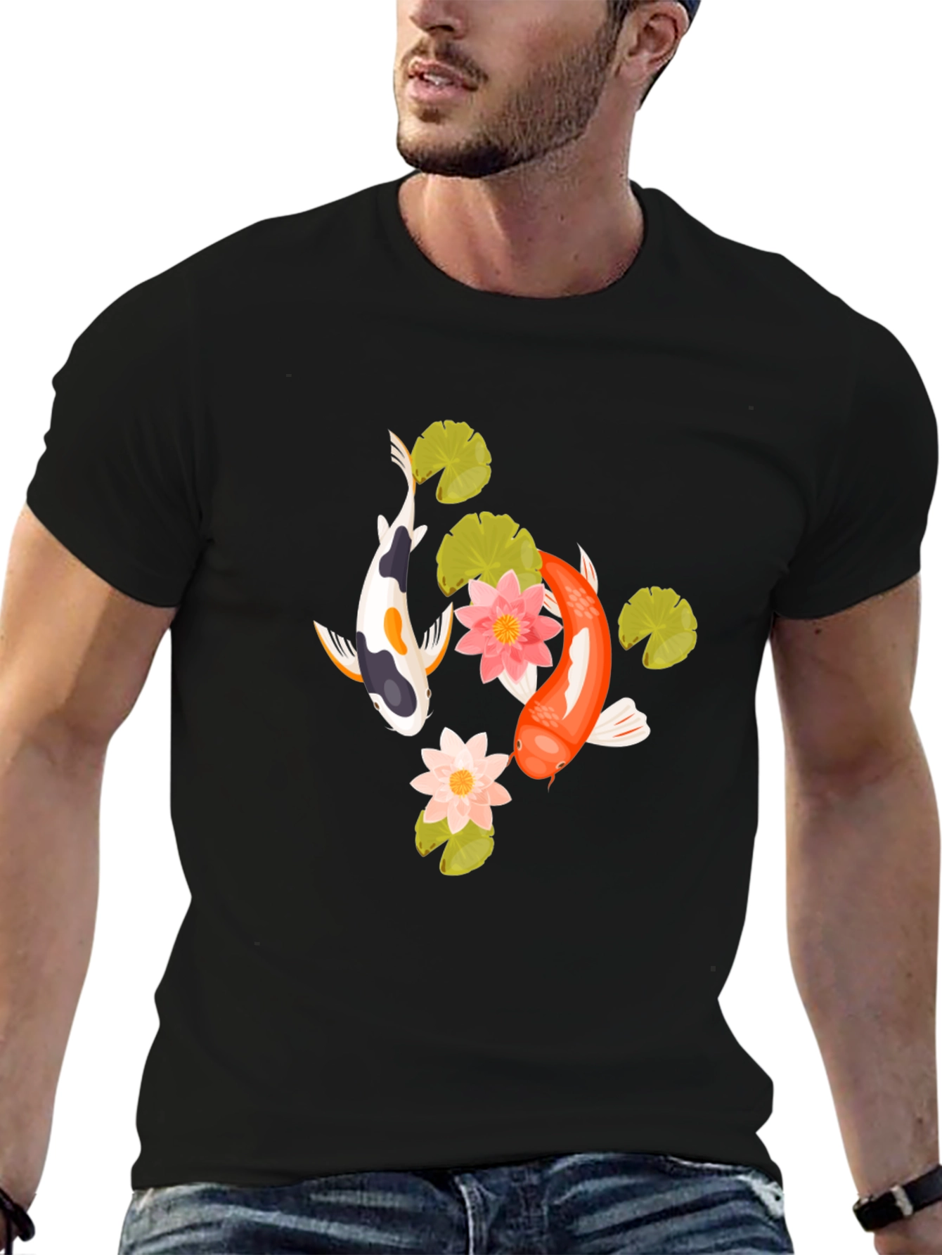 Koi Fish Graphic Tee