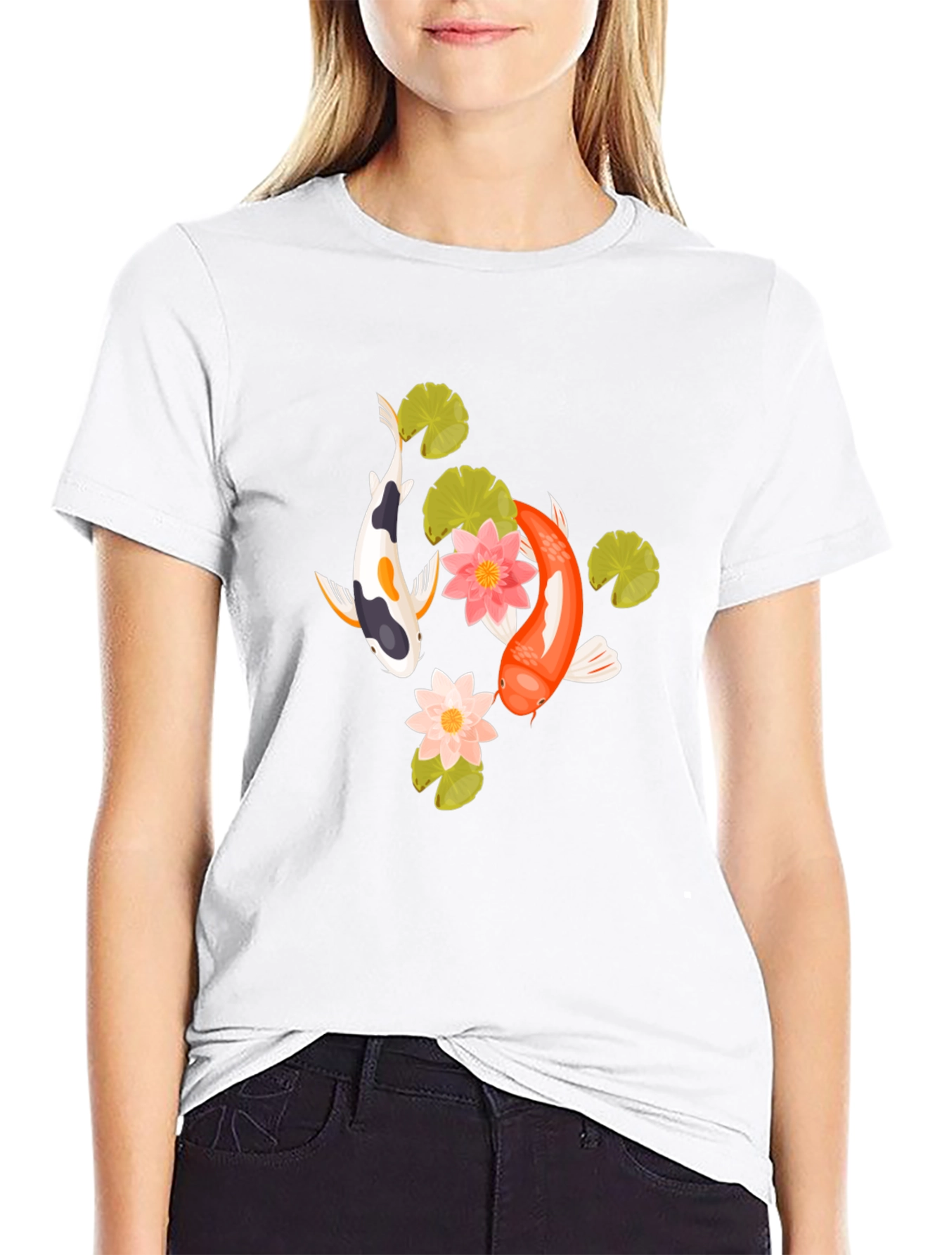 Koi Fish Graphic Tee