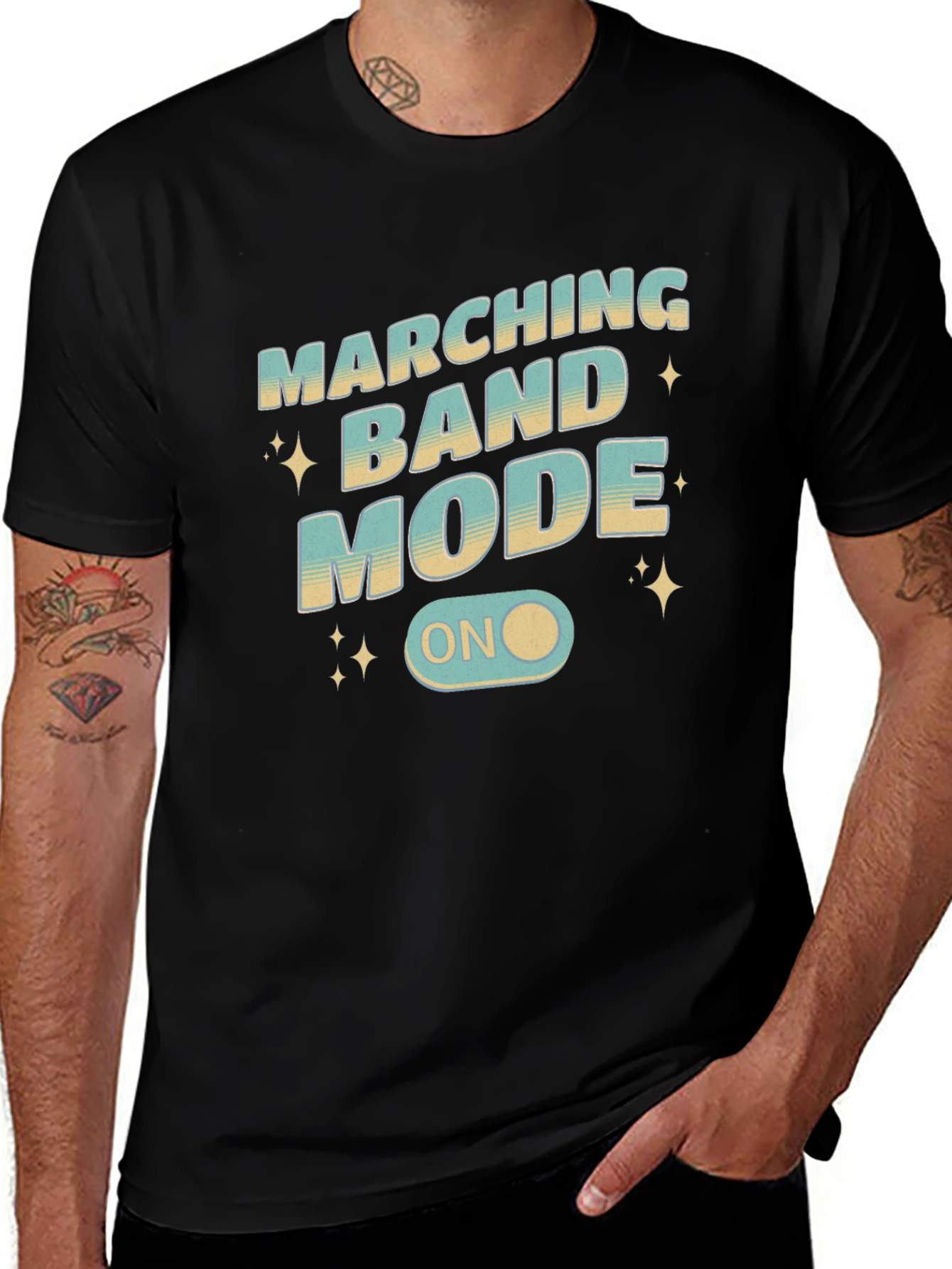 Marching Band Mode On Graphic Tee