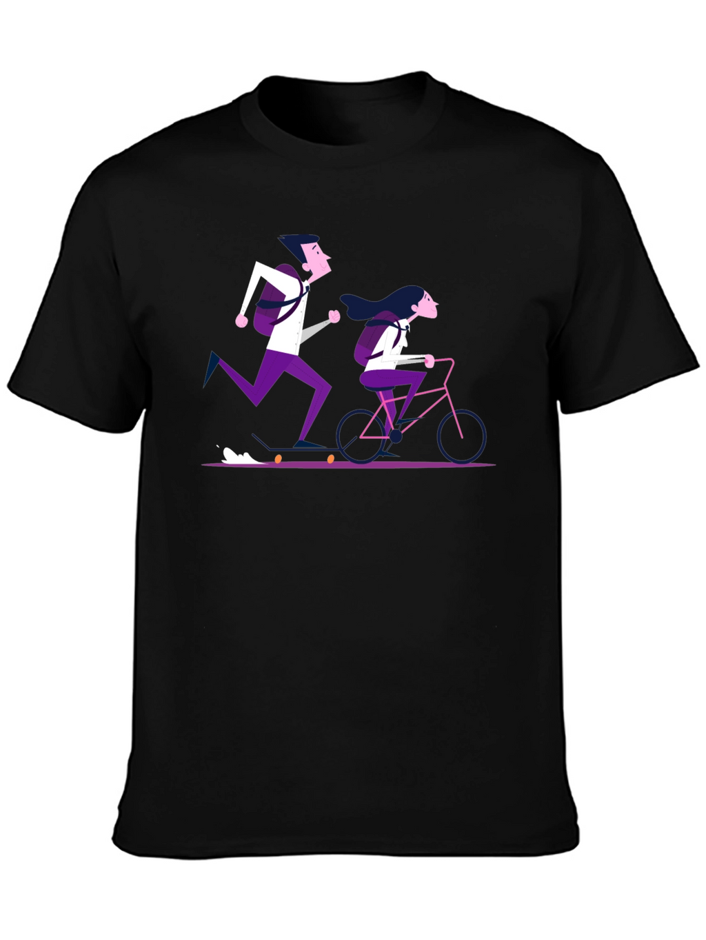 Cool Graphic Tee - Running & Biking