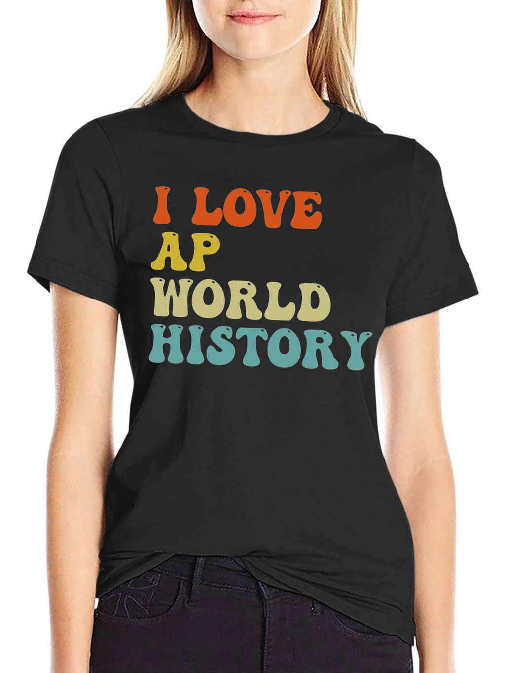 I Love AP World History Tee