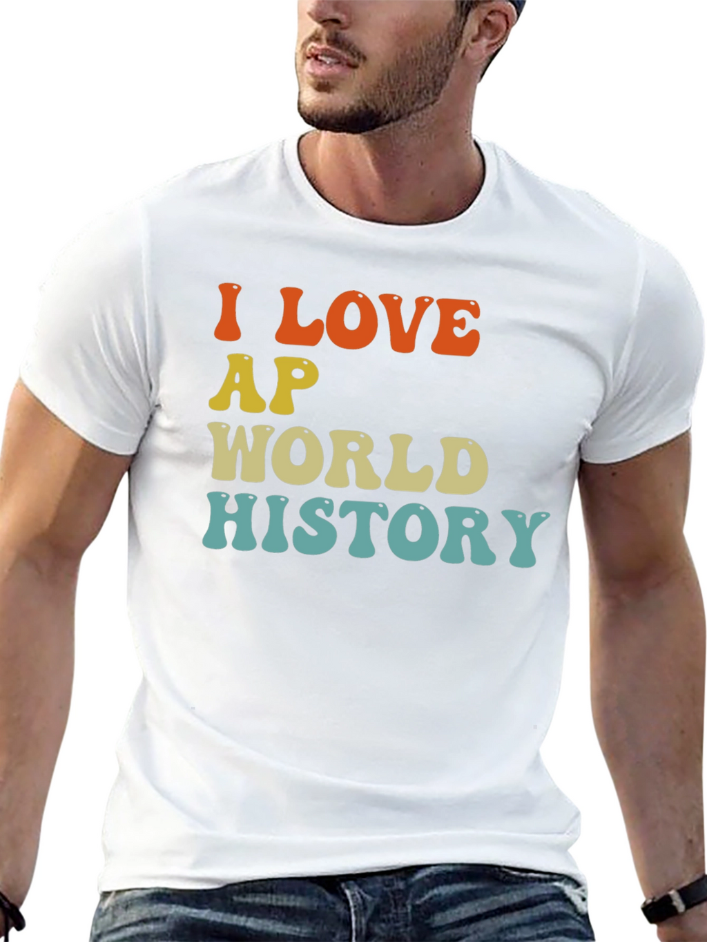 I Love AP World History Tee
