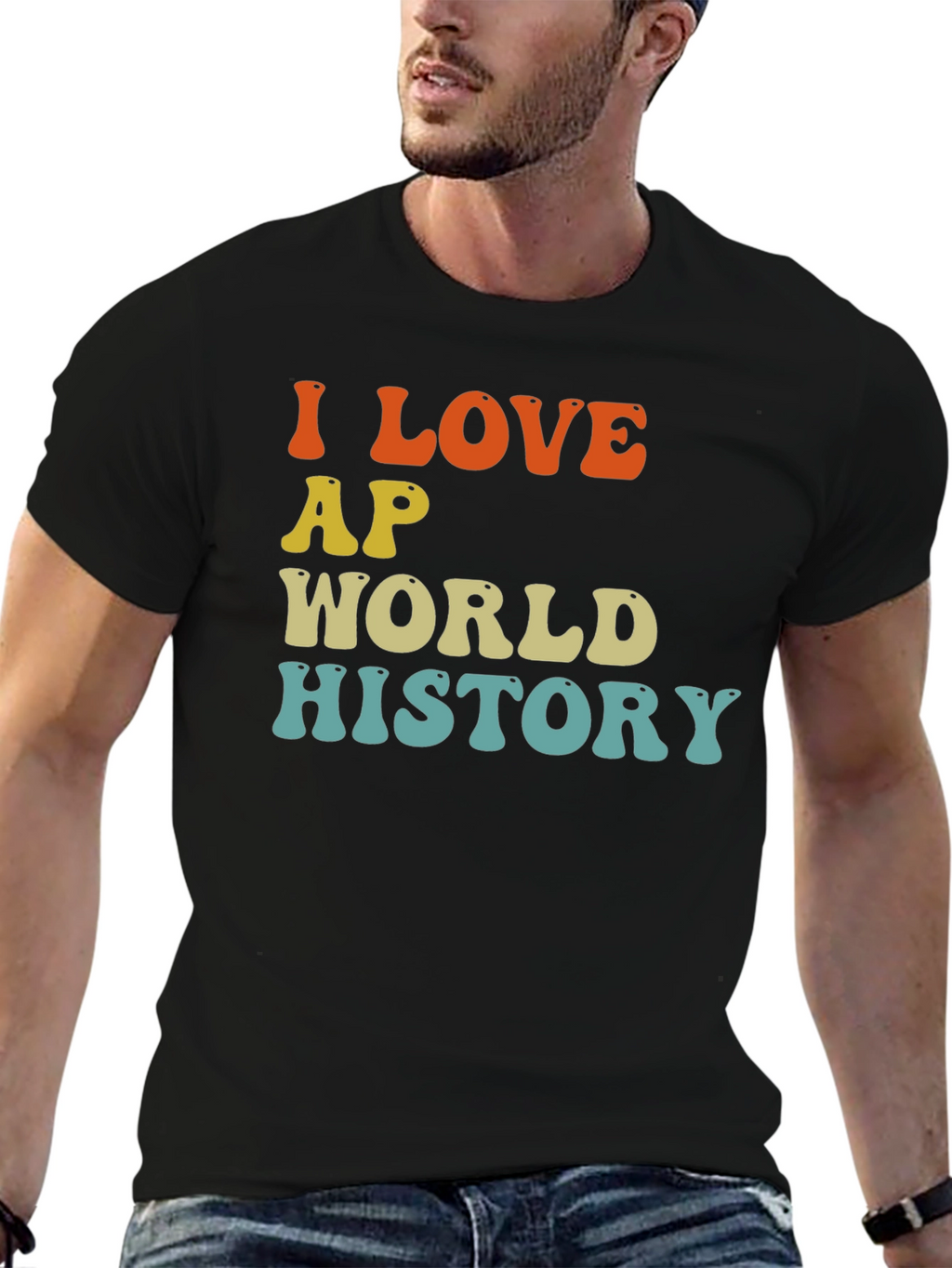 I Love AP World History Tee