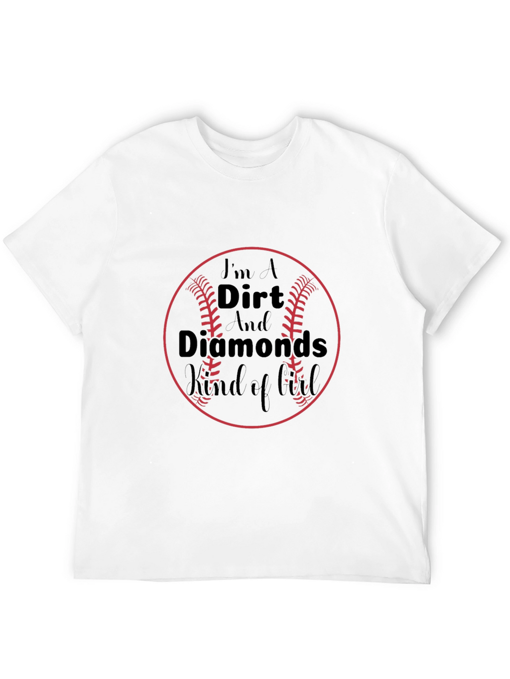 Dirt & Diamonds Baseball T-Shirt