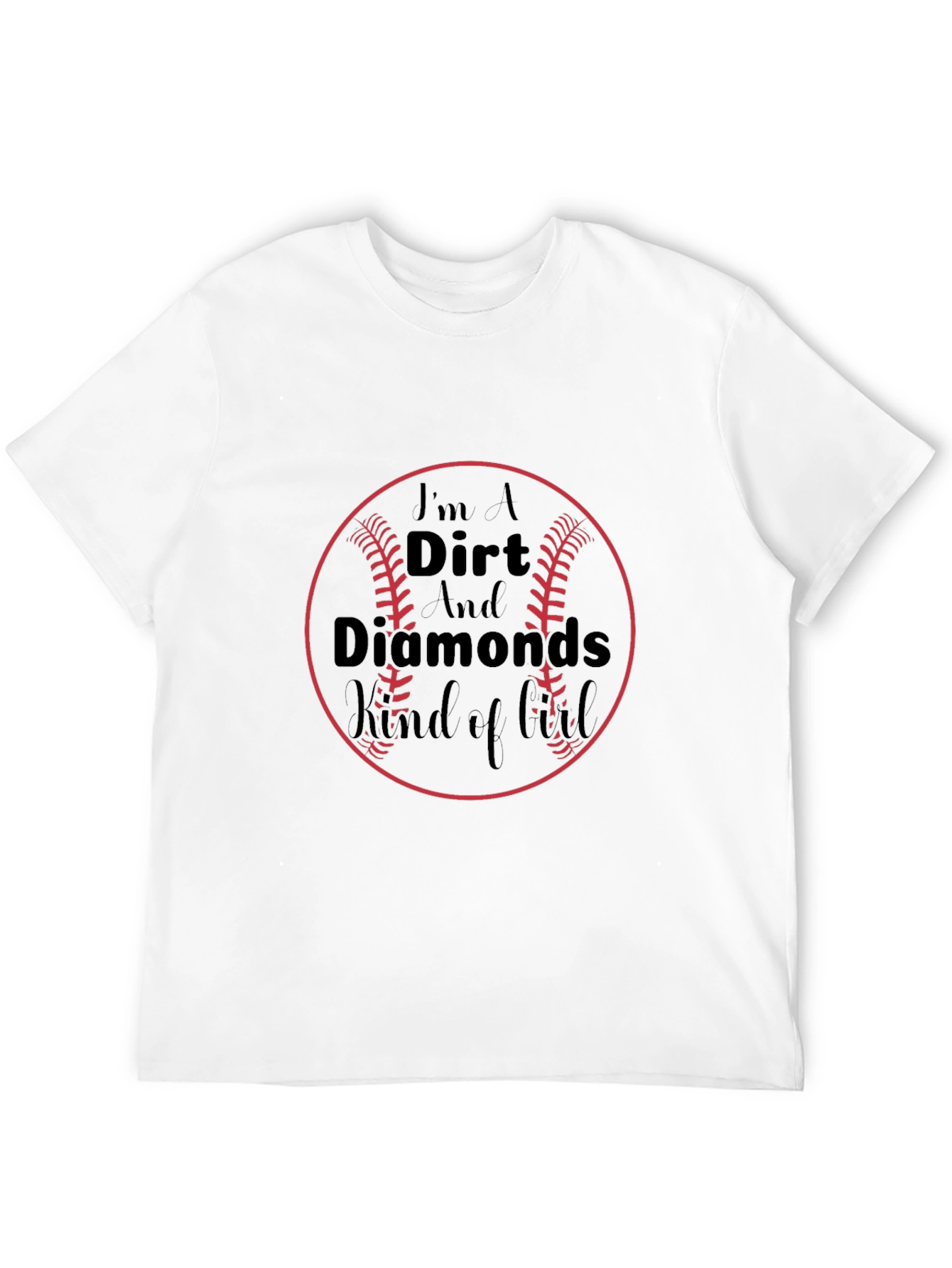 Dirt & Diamonds Baseball T-Shirt