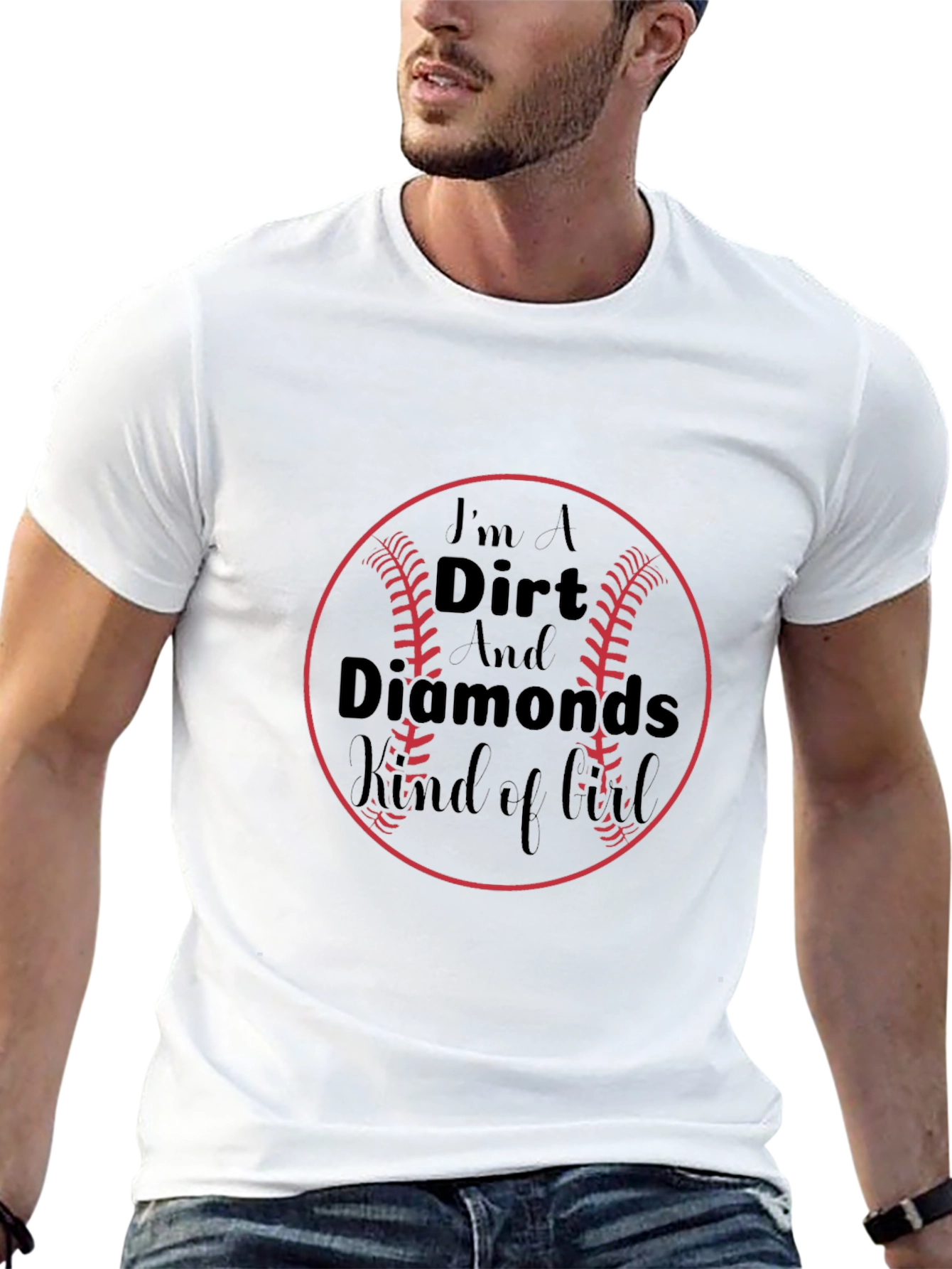 Dirt & Diamonds Baseball T-Shirt