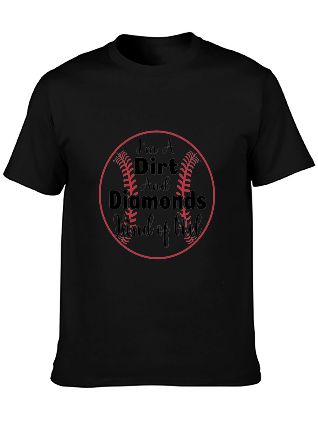 Dirt & Diamonds Baseball T-Shirt