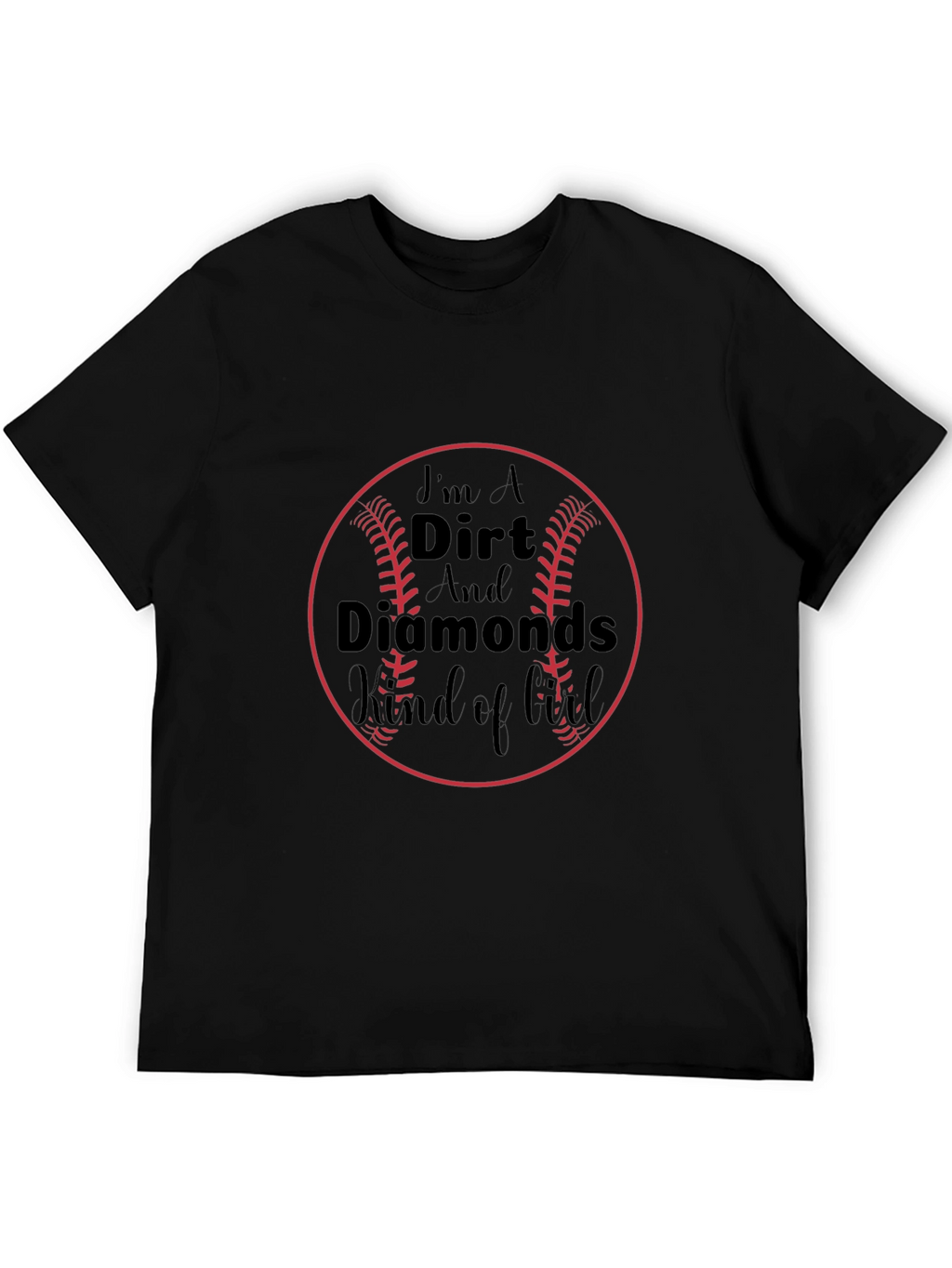 Dirt & Diamonds Baseball T-Shirt