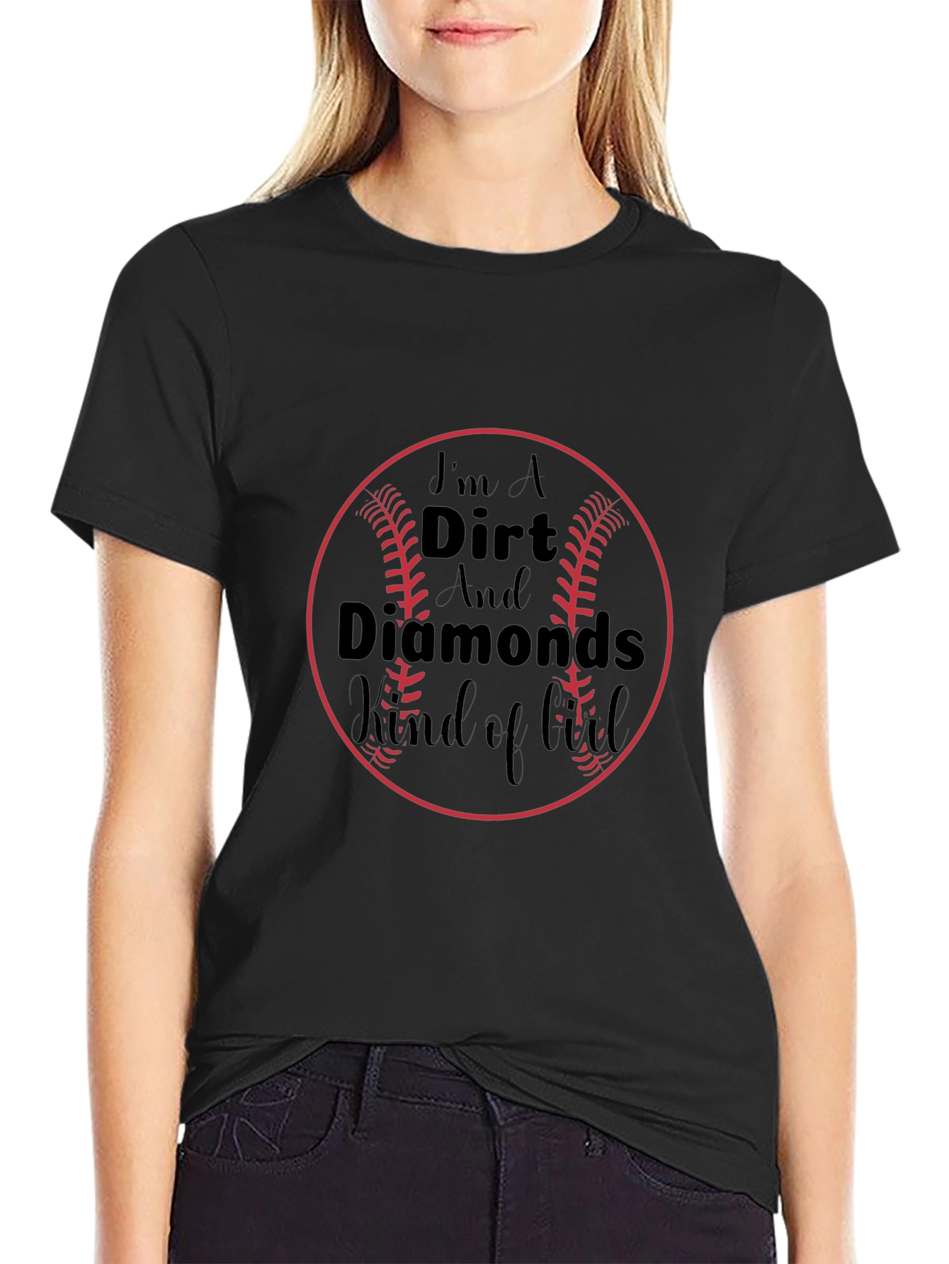 Dirt & Diamonds Baseball T-Shirt