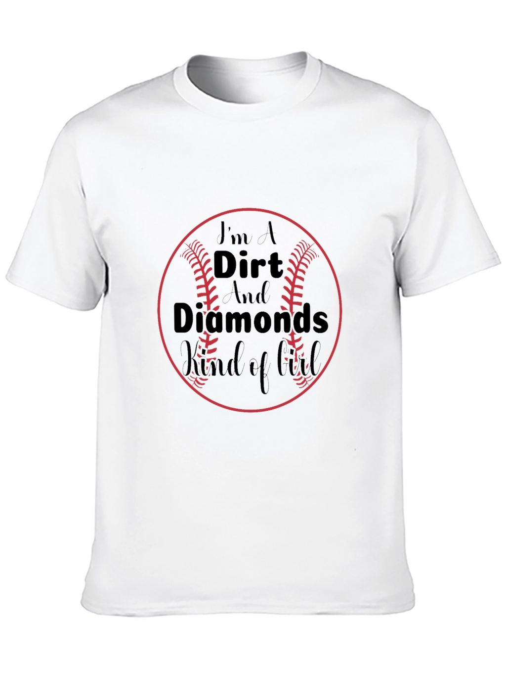 Dirt & Diamonds Baseball T-Shirt