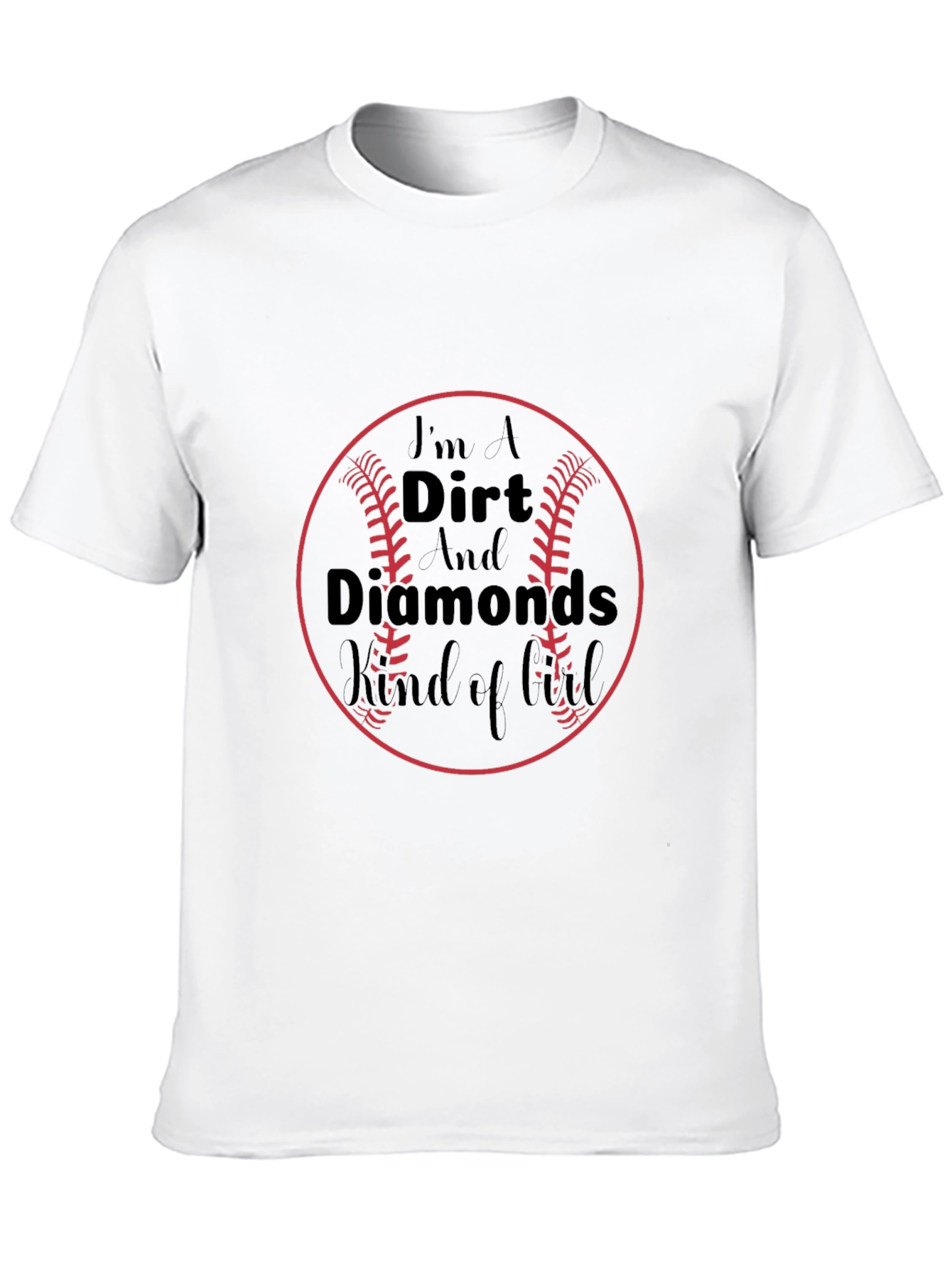 Dirt & Diamonds Baseball T-Shirt