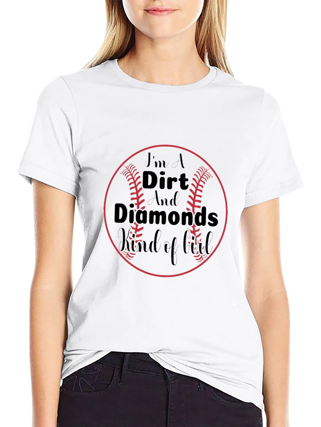 Dirt & Diamonds Baseball T-Shirt