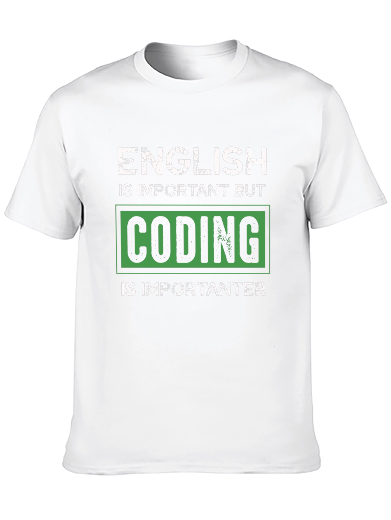 Coding Is Importanter Graphic T-Shirt