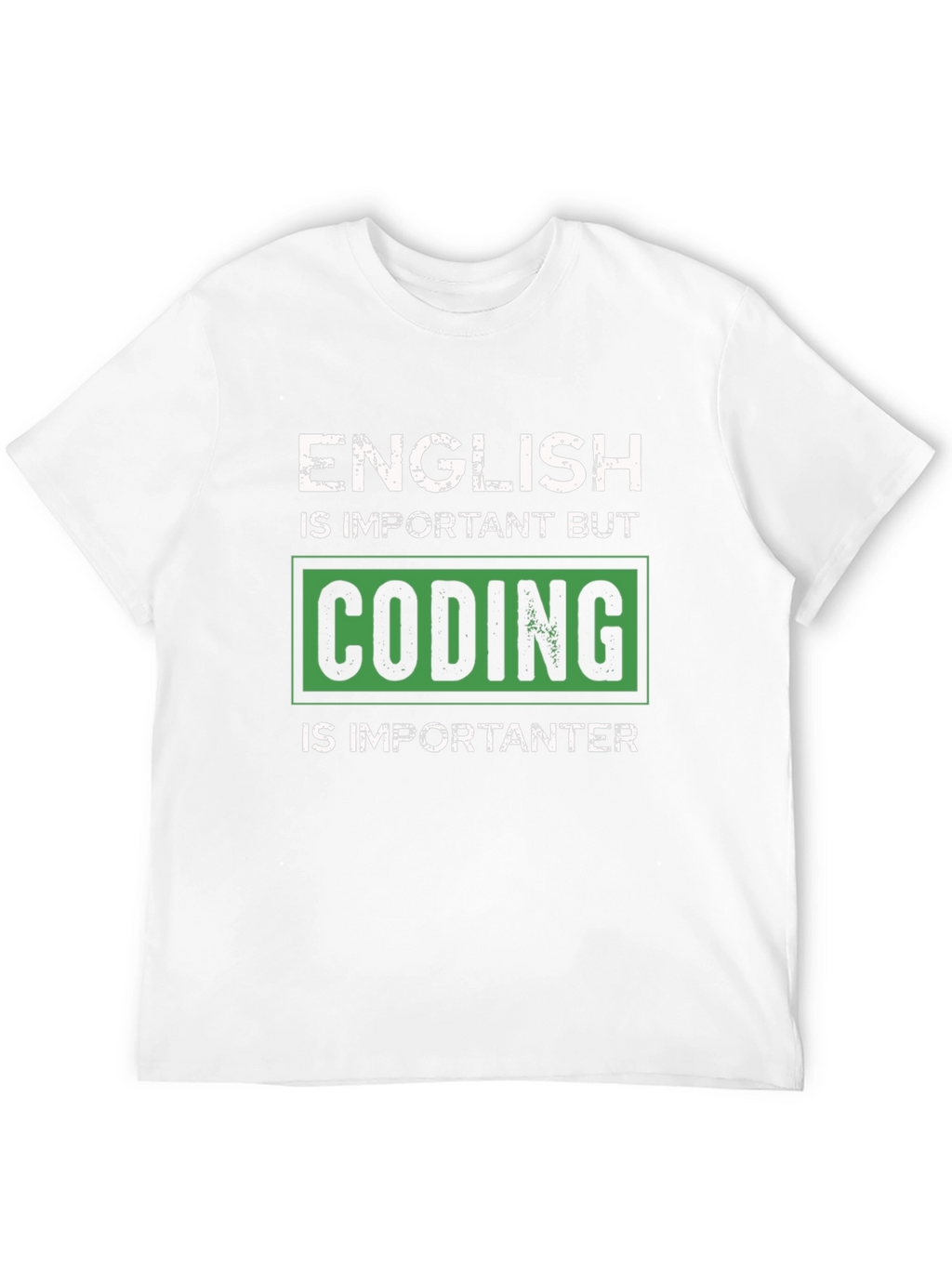 Coding Is Importanter Graphic T-Shirt