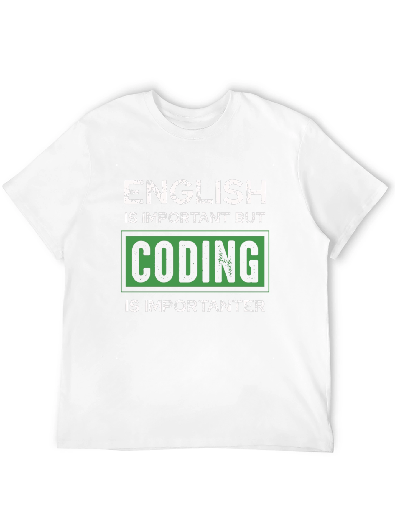 Coding Is Importanter Graphic T-Shirt