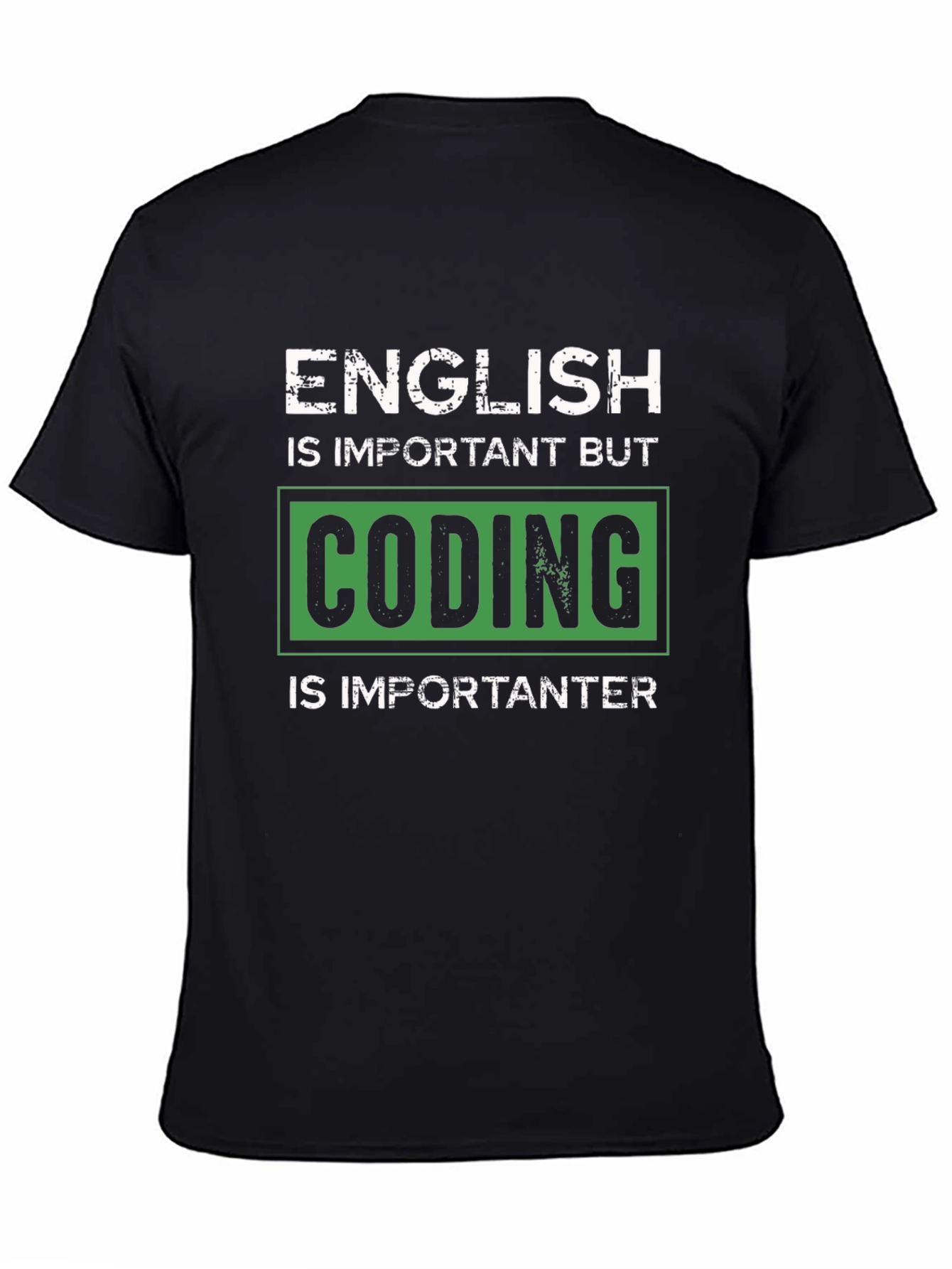Coding Is Importanter Graphic T-Shirt