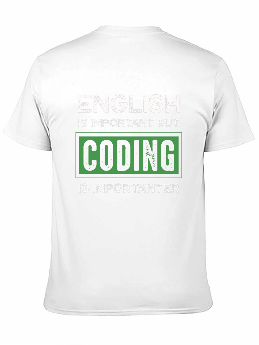 Coding Is Importanter Graphic T-Shirt