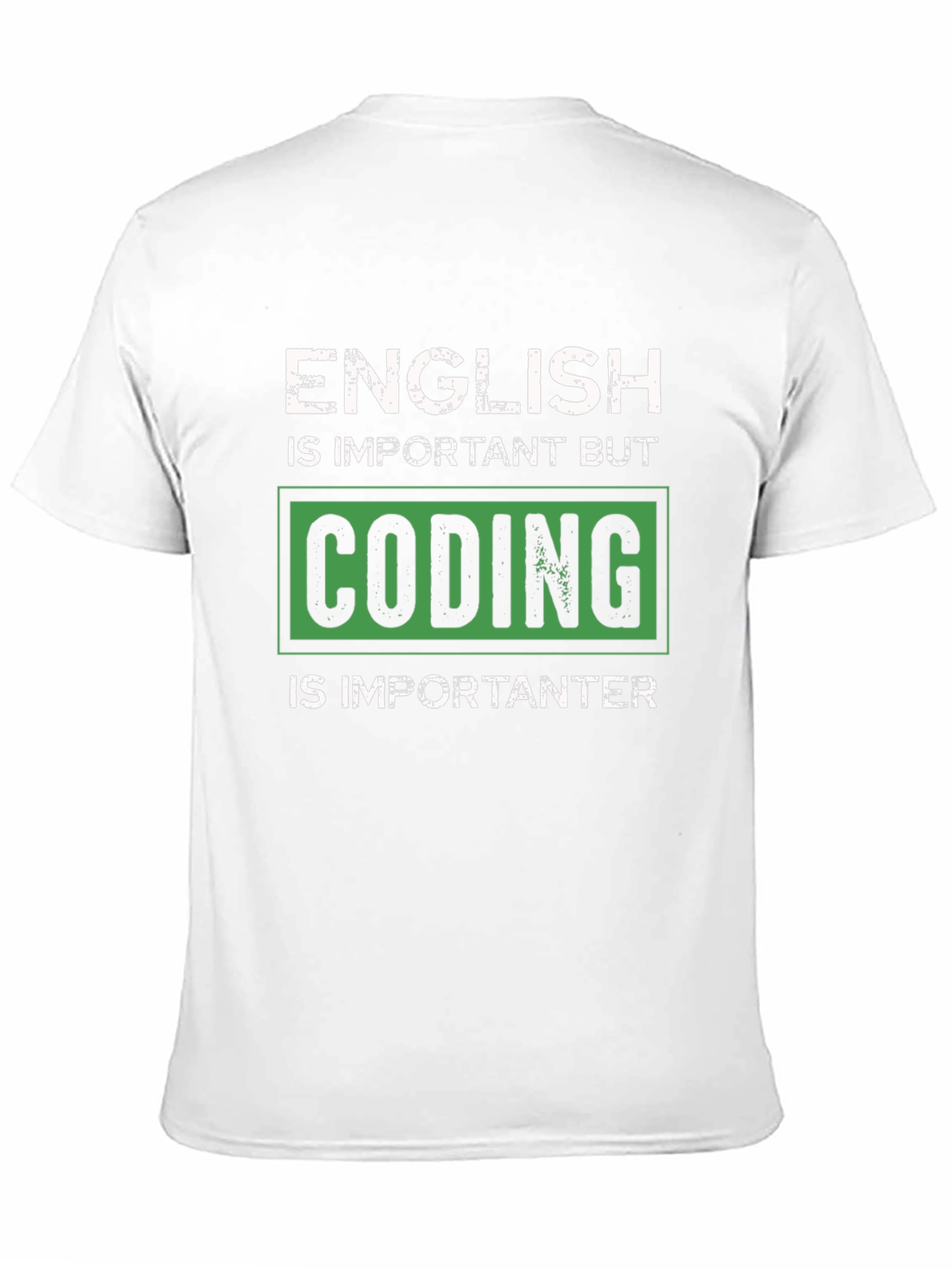 Coding Is Importanter Graphic T-Shirt