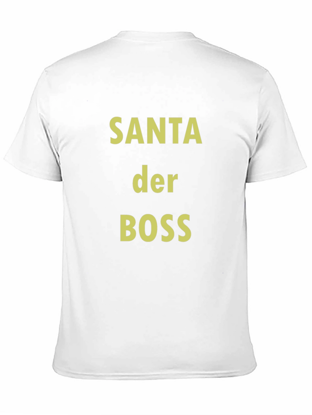 Santa Der Boss T-Shirt - Festive Holiday Apparel