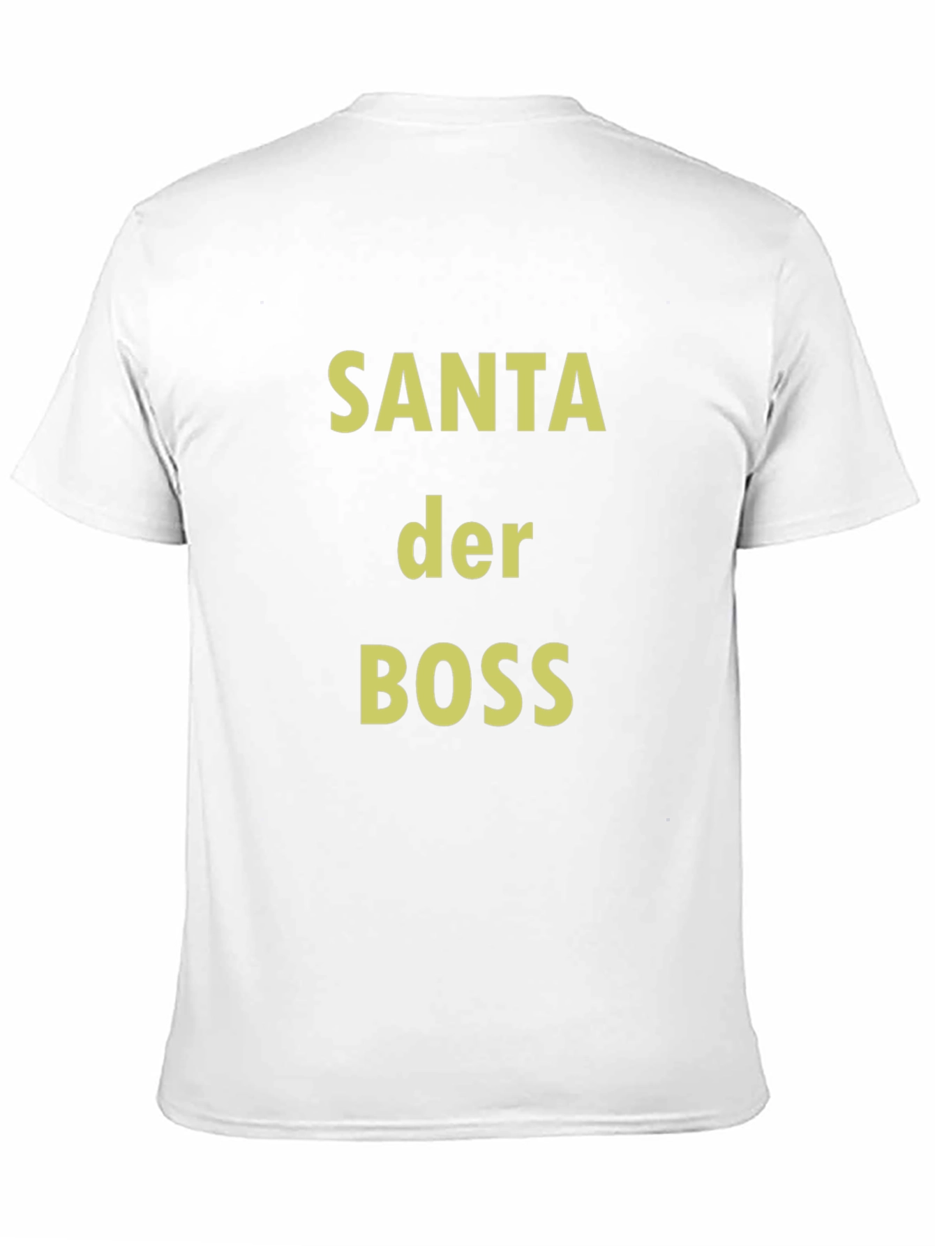 Santa Der Boss T-Shirt - Festive Holiday Apparel