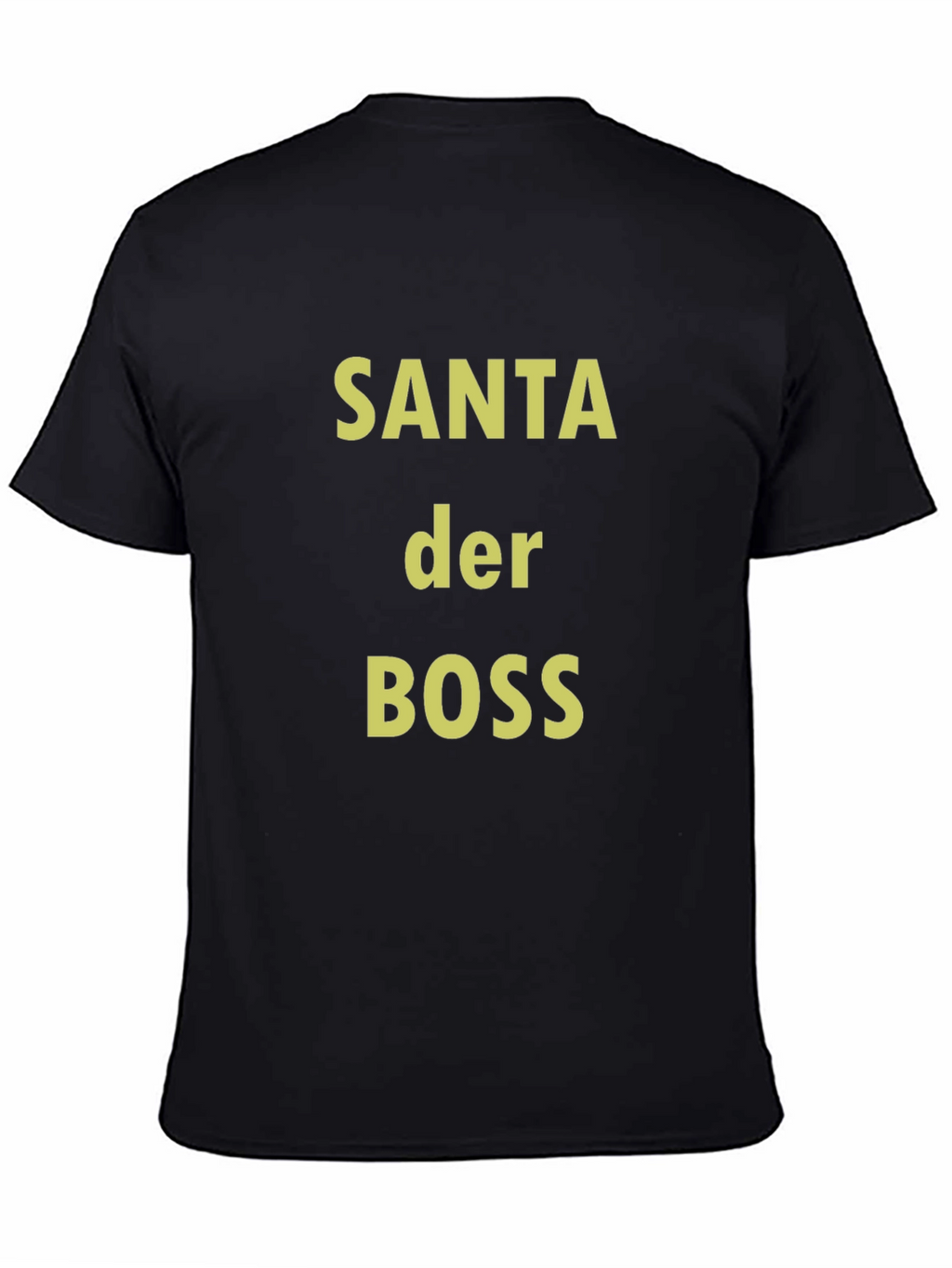Santa Der Boss T-Shirt - Festive Holiday Apparel