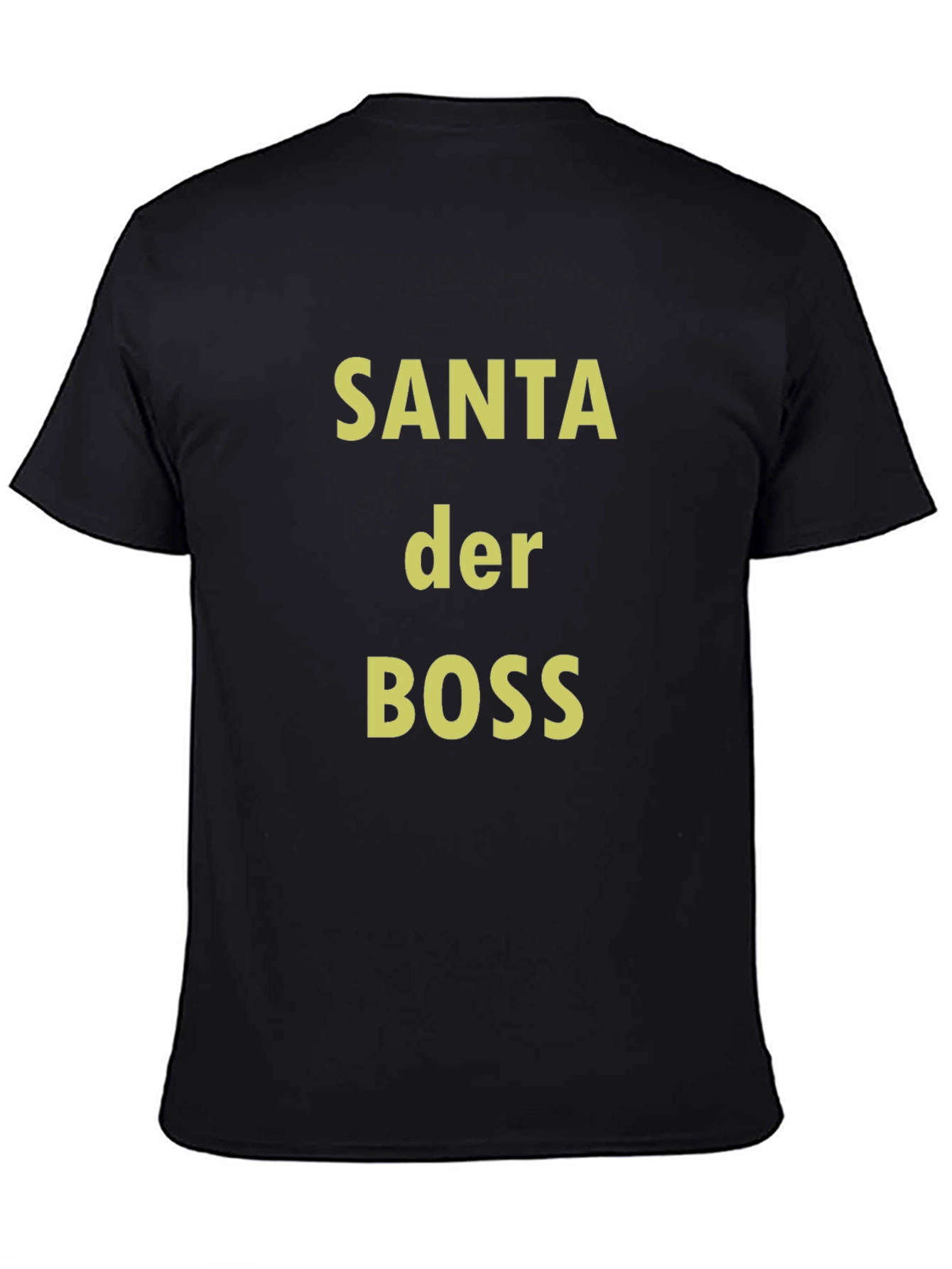 Santa Der Boss T-Shirt - Festive Holiday Apparel