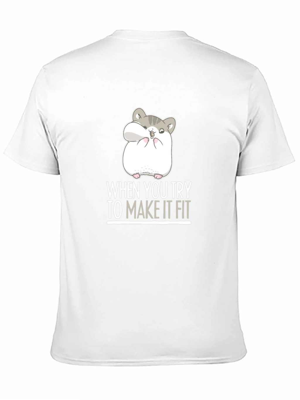 Hamster Fit Funny Graphic Tee