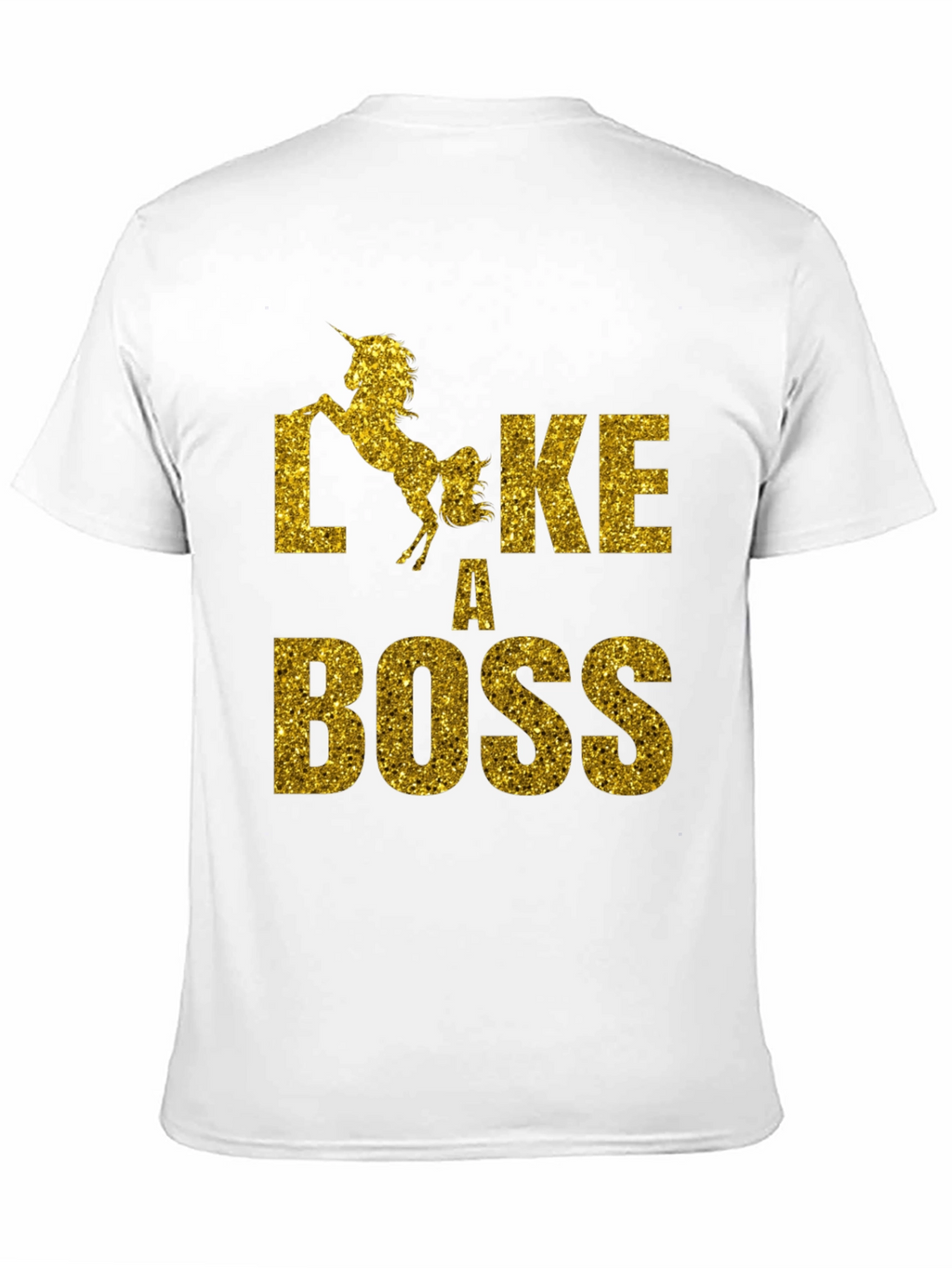 Like A Boss Unicorn Graphic Tee