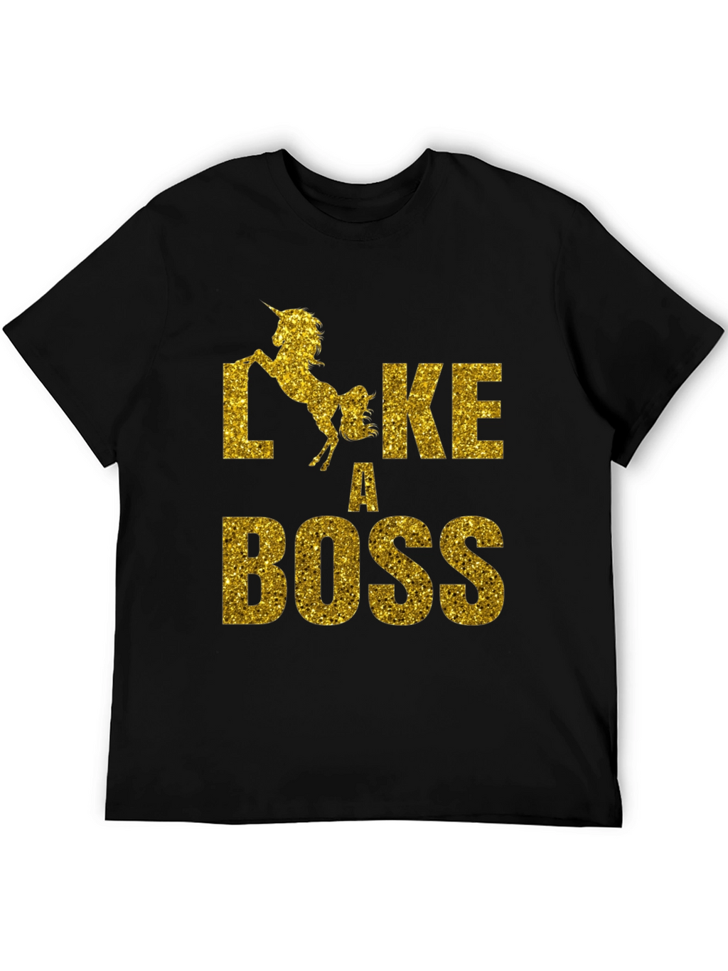 Like A Boss Unicorn Graphic Tee