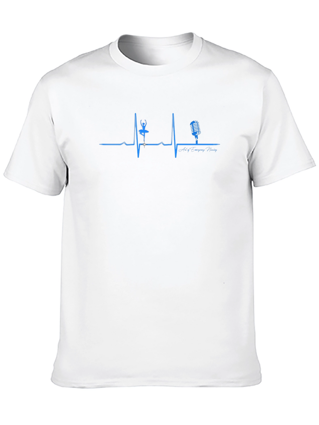 Heartbeat Dance & Music Black T-Shirt