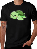 Cute Turtle Graphic Tee - Soft & Stylish