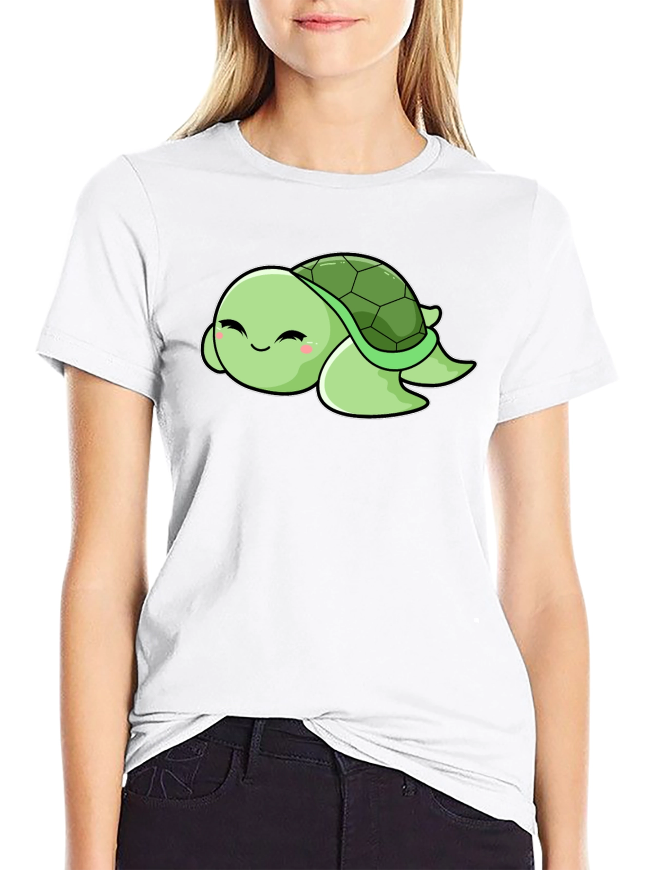 Cute Turtle Graphic Tee - Soft & Stylish