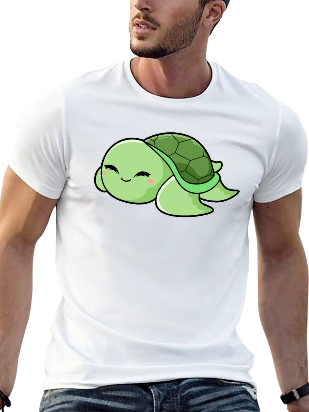 Cute Turtle Graphic Tee - Soft & Stylish