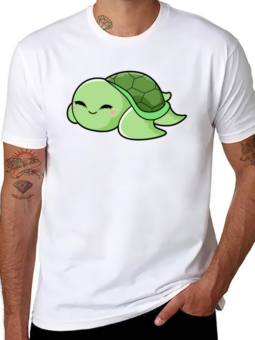 Cute Turtle Graphic Tee - Soft & Stylish