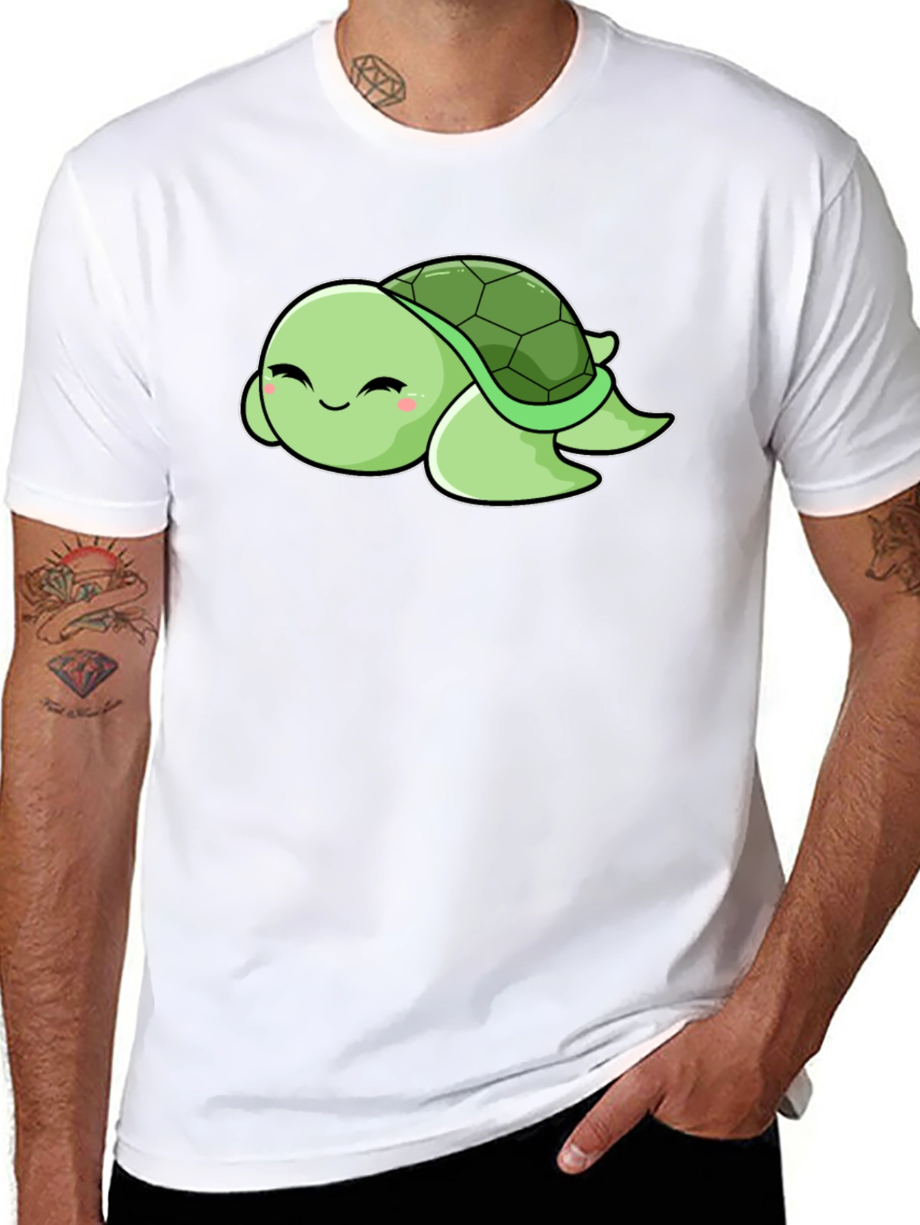 Cute Turtle Graphic Tee - Soft & Stylish