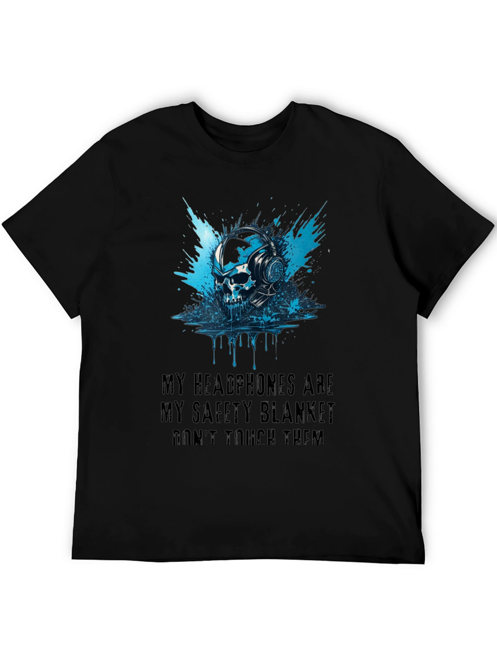 Skull Headphone Graphic Tee