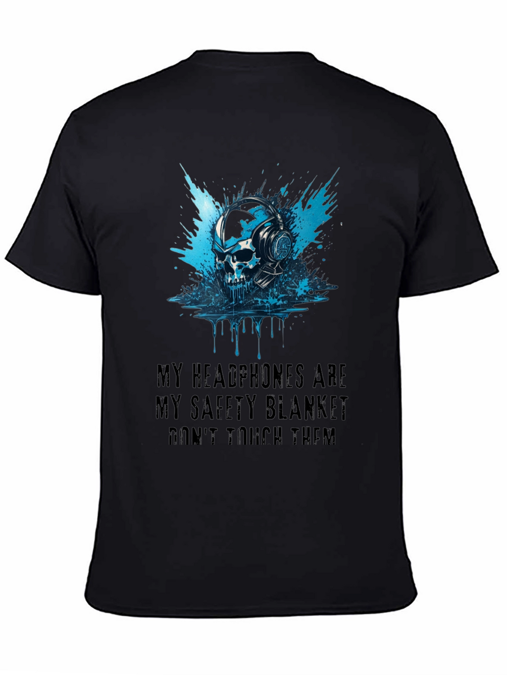 Skull Headphone Graphic Tee