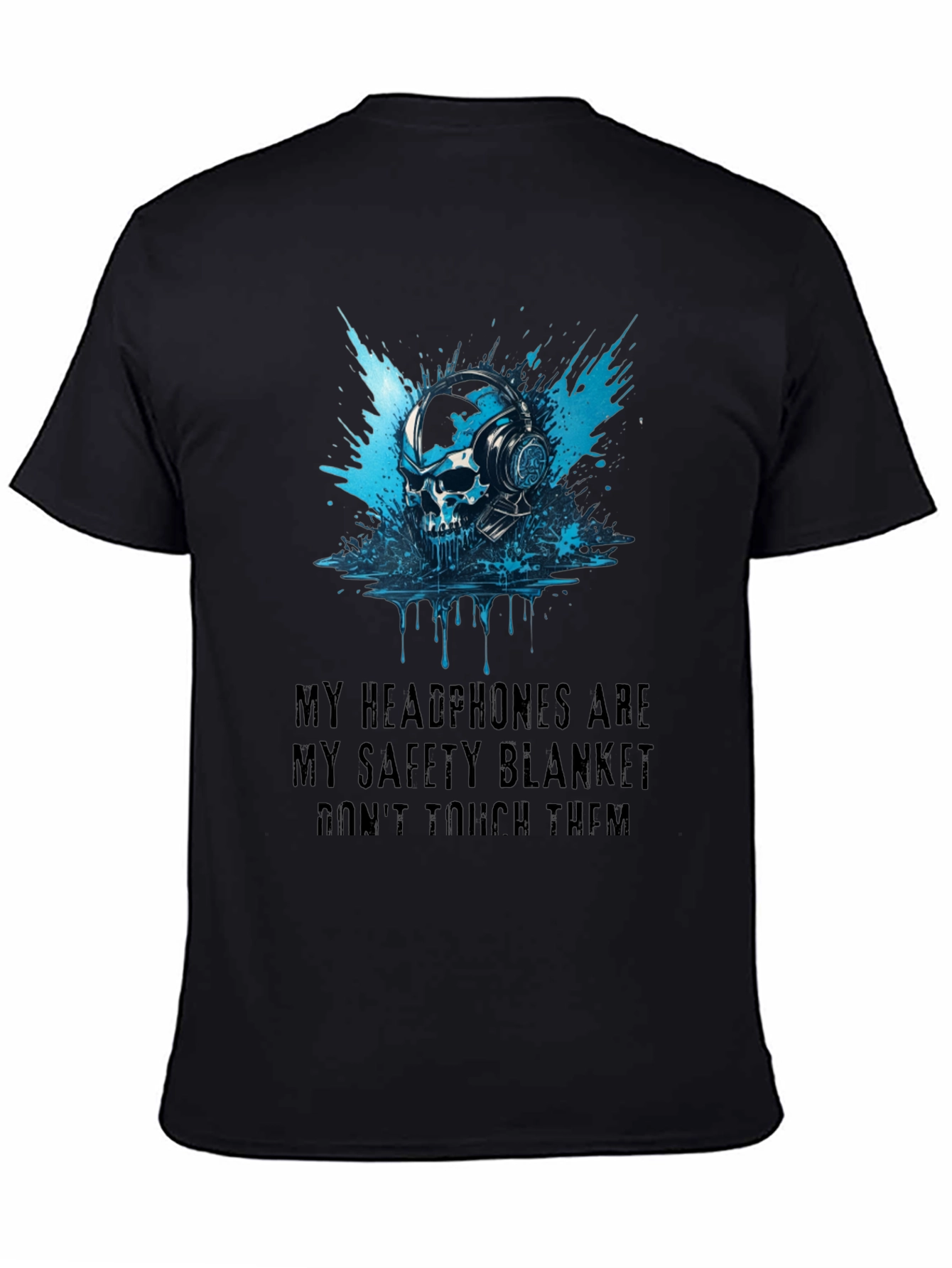 Skull Headphone Graphic Tee