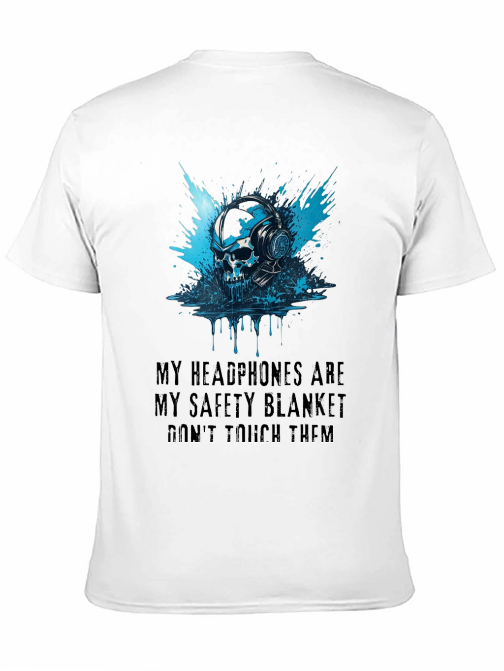 Skull Headphone Graphic Tee