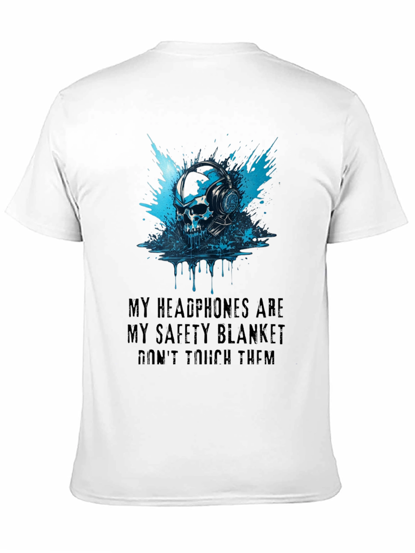 Skull Headphone Graphic Tee