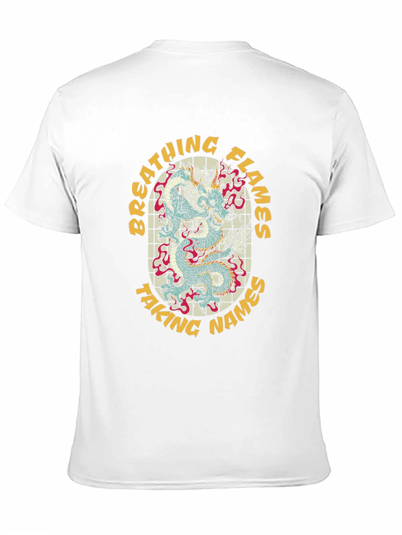 Dragon Flames Graphic T-Shirt