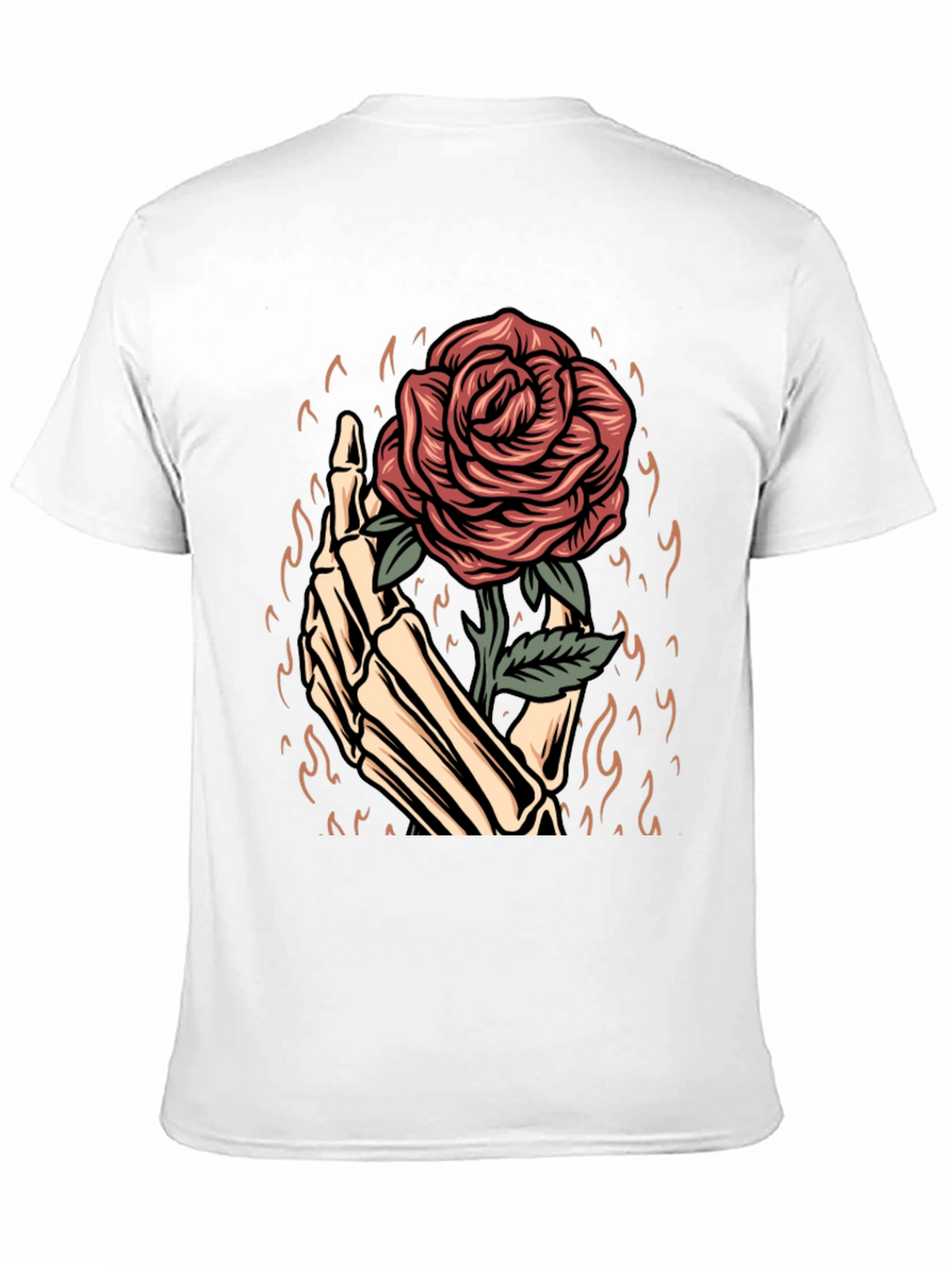 Rose in Hand Graphic Tee