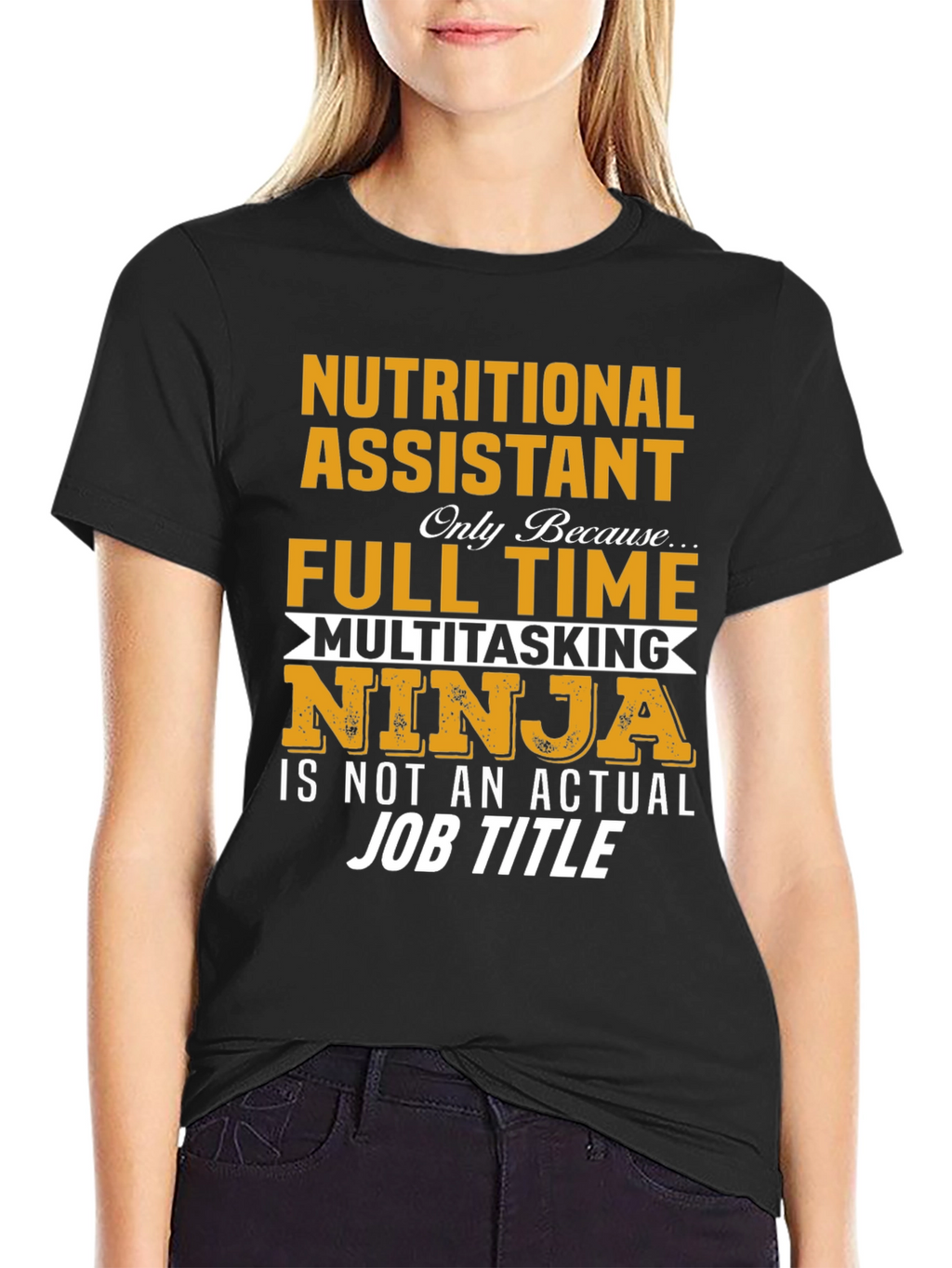 Nutritional Assistant Full Time Ninja T-Shirt